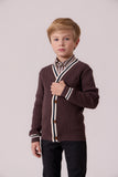 Cottier Cocoa Oz Knit Cardigan