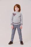 Kipp Cranberry Oscar Knit Sweater
