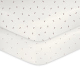 Ely's & Co Plum Berries Waterproof Crib/Toddler Bed Sheets