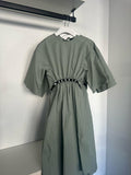 Venera Arapu Green Bass Flow Dress