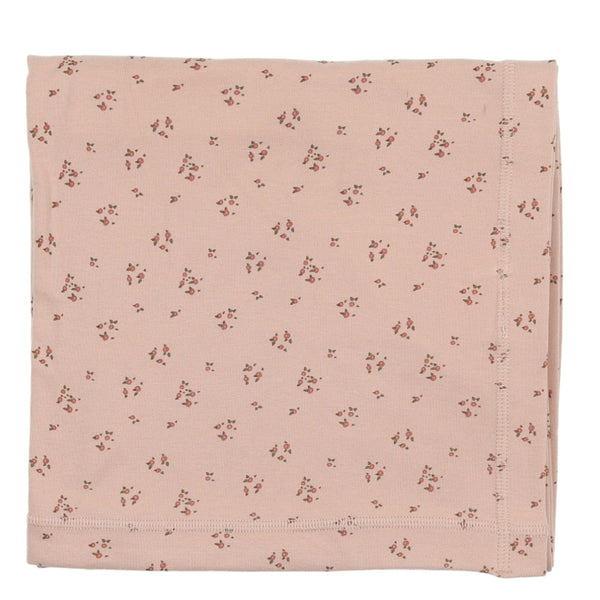 Lilette Shell Pink Dainty Floral Blanket