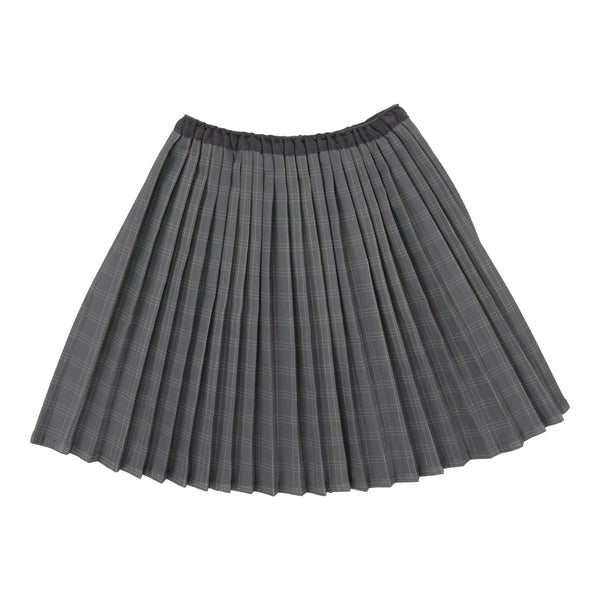Lil Legs Analogie Mid Grey Plaid Skirt DPKPS-MGRY