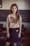 Coco Blanc Denim Skirt