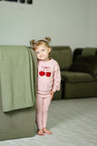 Pouf Pink Cherry Set