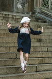Lil Legs Navy Bon Voyage Dress BVD-NAVY