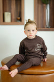 Pouf Brown Bear Sweat Set