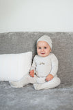 Pouf Grey Graphic Footie