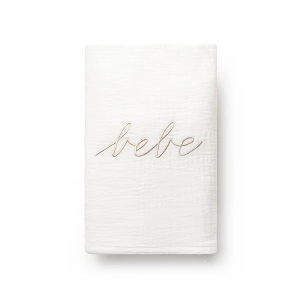 Domani Home White Gauze Bebe Swaddle