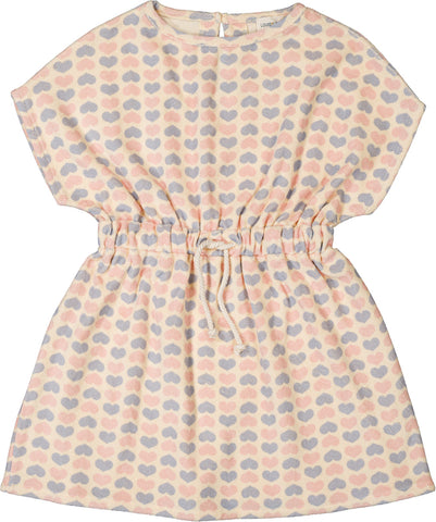 Louis Louise Pink Hearts Terry Abbie Dress