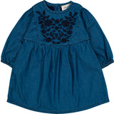 Louis Louise Chambray Blue Denim Maha Baby Dress