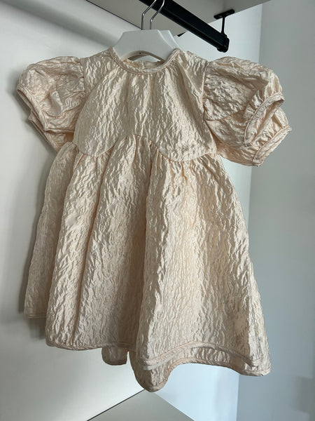 Bene Bene Baby Ivory Lena Jacquard Wave Dress