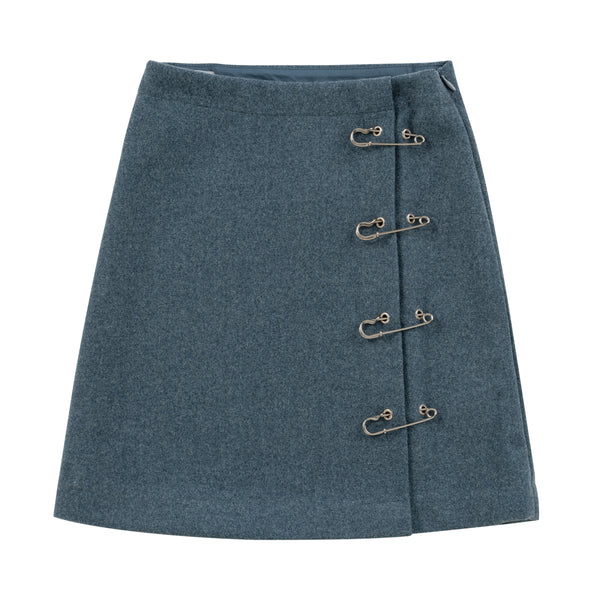 Cottier Blue Delia Skirt