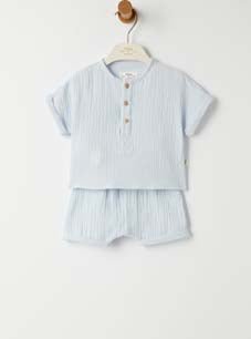 Teddy & Minou Baby Anise Blue Set