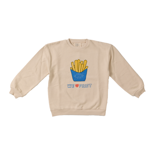 Wander & Wonder Cream Friet Sweatshirt