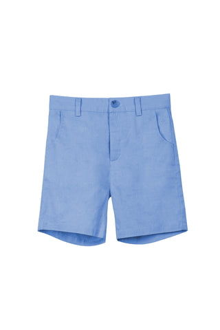 Cottier Blue Henry Shorts