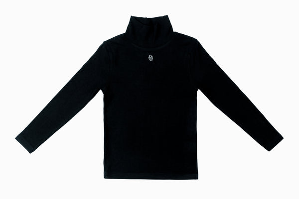 Cottier Navy Eleanor Turtleneck