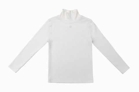 Cottier White Eleanor Turtleneck