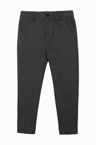 Cottier Grey Elliot Slim Stretch Pants