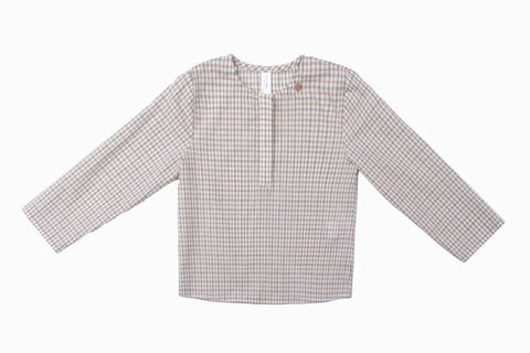 Cottier Multicolor Oz Micro Plaid Shirt