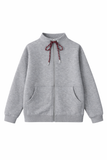 Cottier Grey Selena Zip Up