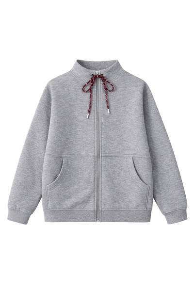 Cottier Grey Selena Zip Up