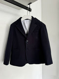 Manuell Frank Navy Blue Classic Blazer