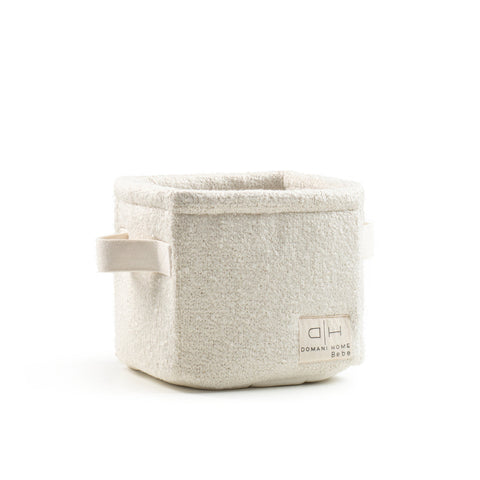 Domani Home Small Boucle Storage Basket