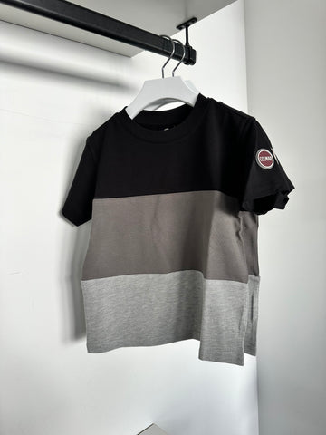 Colmar Black/Stud/Melange Grey Colorblock T-shirt
