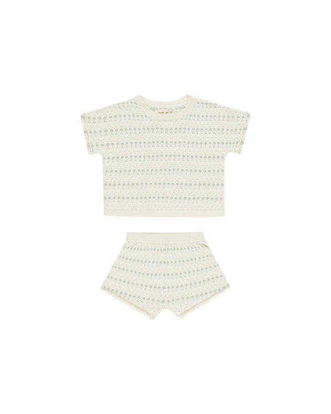 Quincy Mae Ivory Relaxed Summer Knit Set