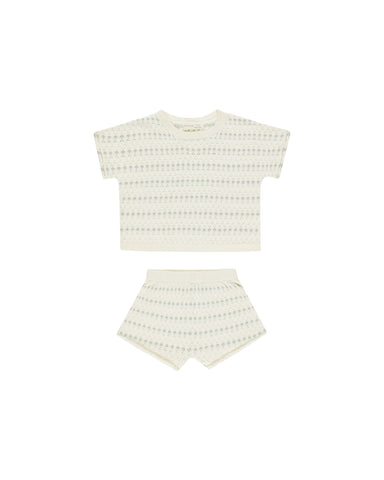 Quincy Mae Ivory Relaxed Summer Knit Set