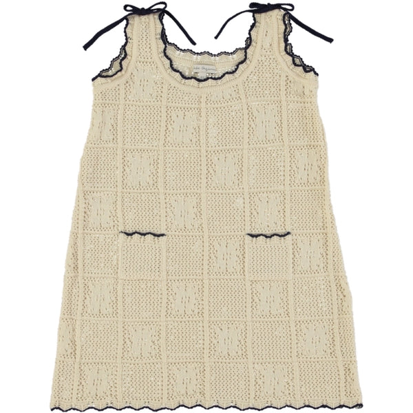 Bebe Organic Elina Natural Lace Dress