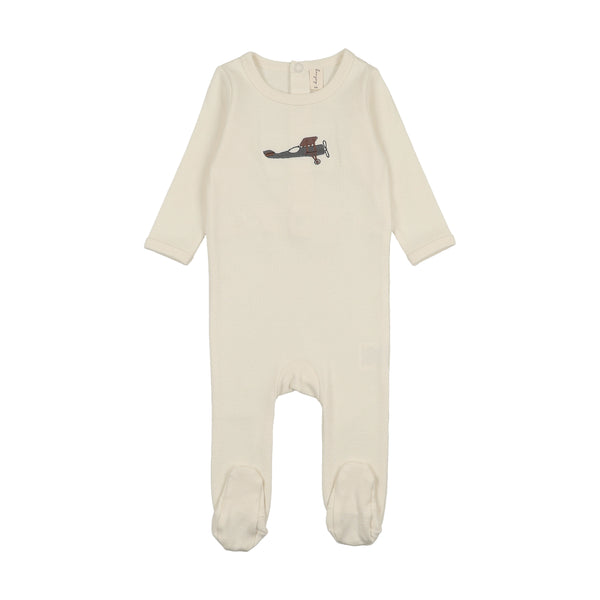 Bonjoy Sand Airplane Footie