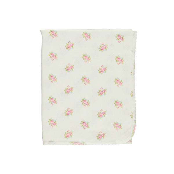 Bebe Organic Esme Garden Pointelle Blanket