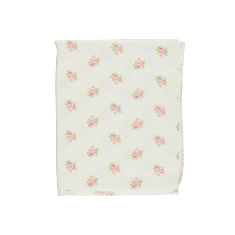 Bebe Organic Esme Garden Pointelle Blanket