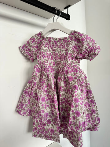 Paisley Magic Lilac Carnation Harper Dress