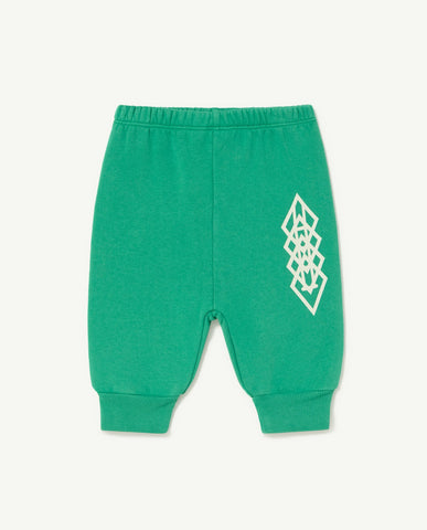 TAO Baby Green Logo Printed Dromedary Pants