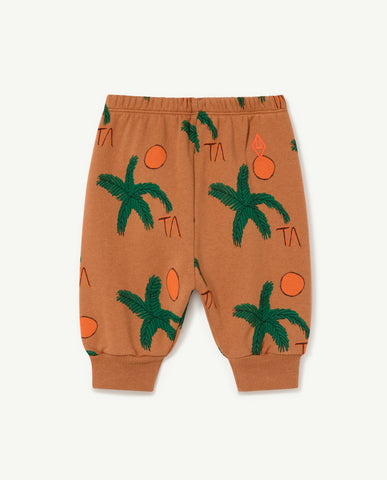 TAO Baby Brown Palm Printed Dromedary Pants