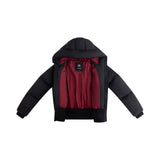 Ellabee Black/Raspberry Lining Emma Down Bomber