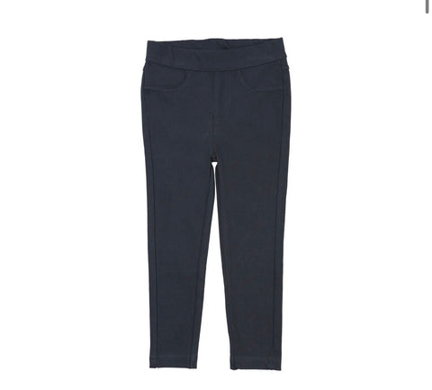 Lil Legs Navy Toddler Weekday Pants