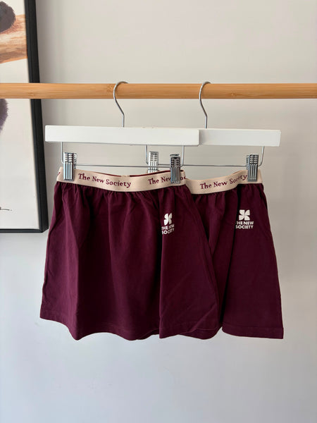 The New Society Winetasting Logo Special Skirt
