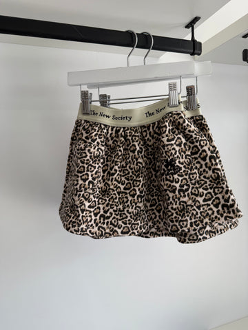 The New Society Nelia Print Logo Special Skirt
