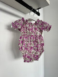 Paisley Magic Lilac Carnation Willow Romper