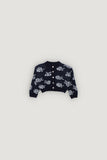 The New Society Fleckers Jacquard Cardigan + Pant Set