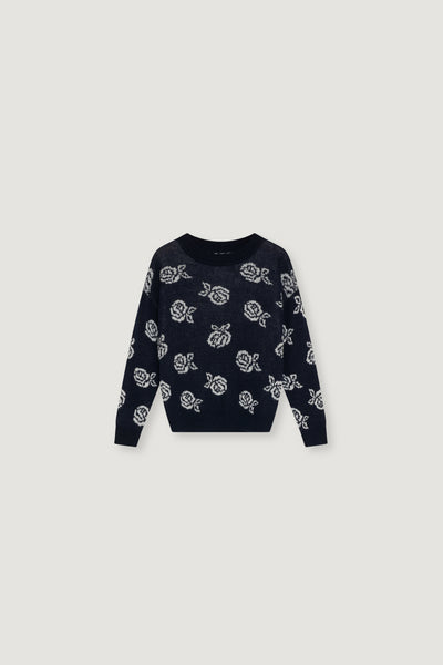 The New Society Fleckers Printed Sweater