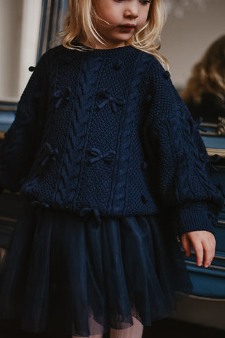 LRDM Navy Kate Skirt