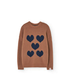 TAO Brown Bull Hearts Sweater