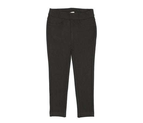 Lil Legs Black Toddler Weekday Pants