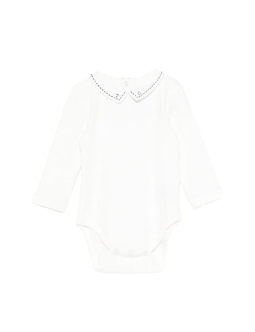 Tartine et Chocolat Pearl Peter Pan Collar Grey Detail Body CB11011-1325H