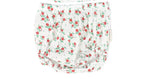 Piupiuchick Ecru Red Flowers All Over Bloomer