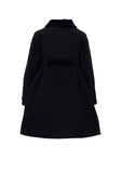 Patachou Navy Mouflon Girls Coat